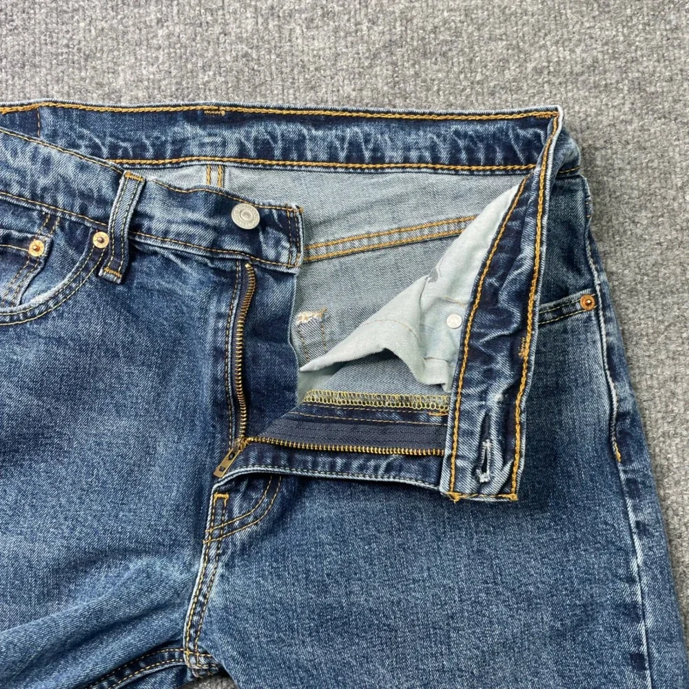 Levi's 527 Slim Bootcut Jeans Mens 33x32 Blue Denim Medium Wash 5098 Stretch